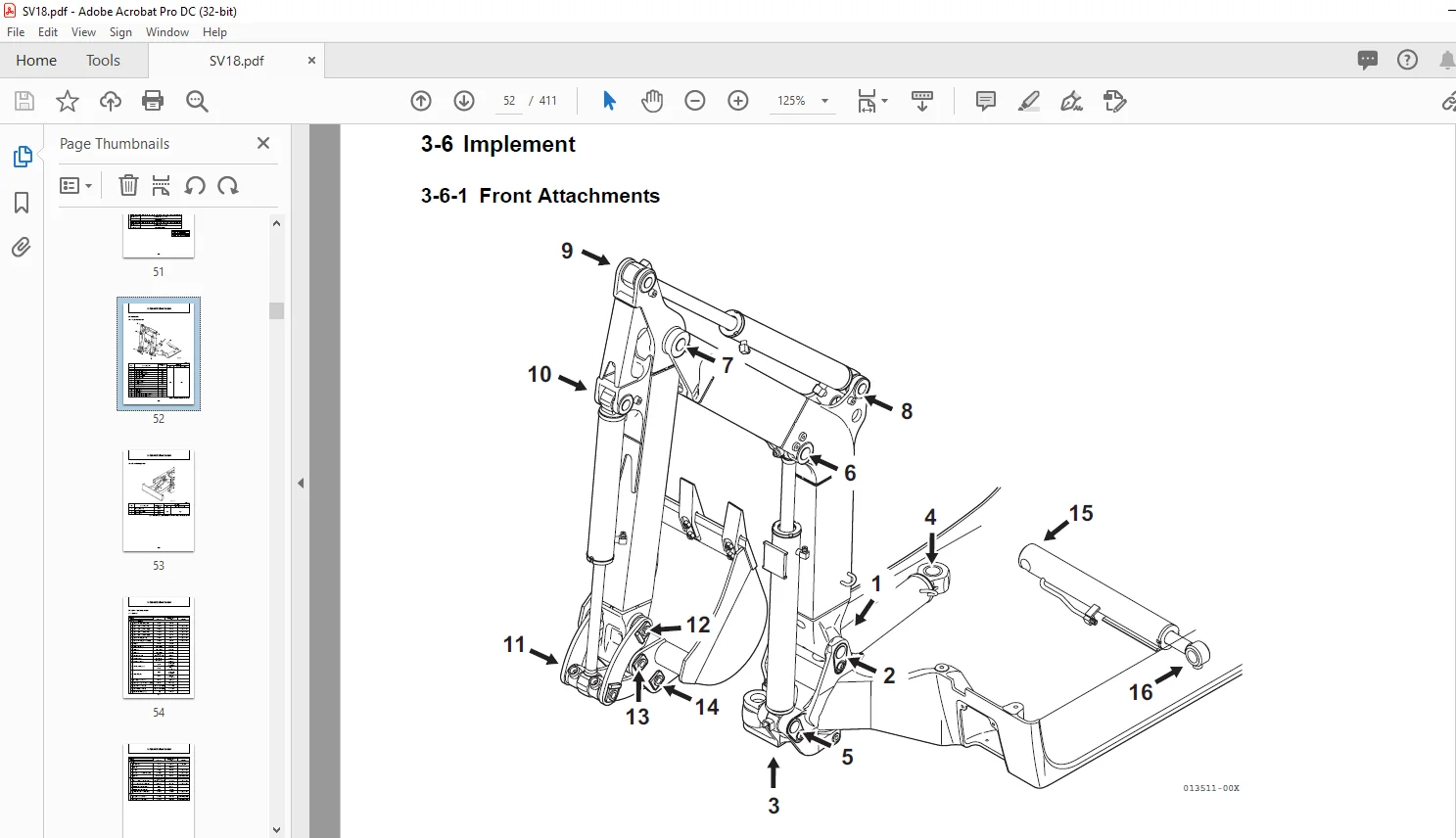 YANMAR SV18 EXCAVATOR SERVICE MANUAL - PDF DOWNLOAD - Image 3