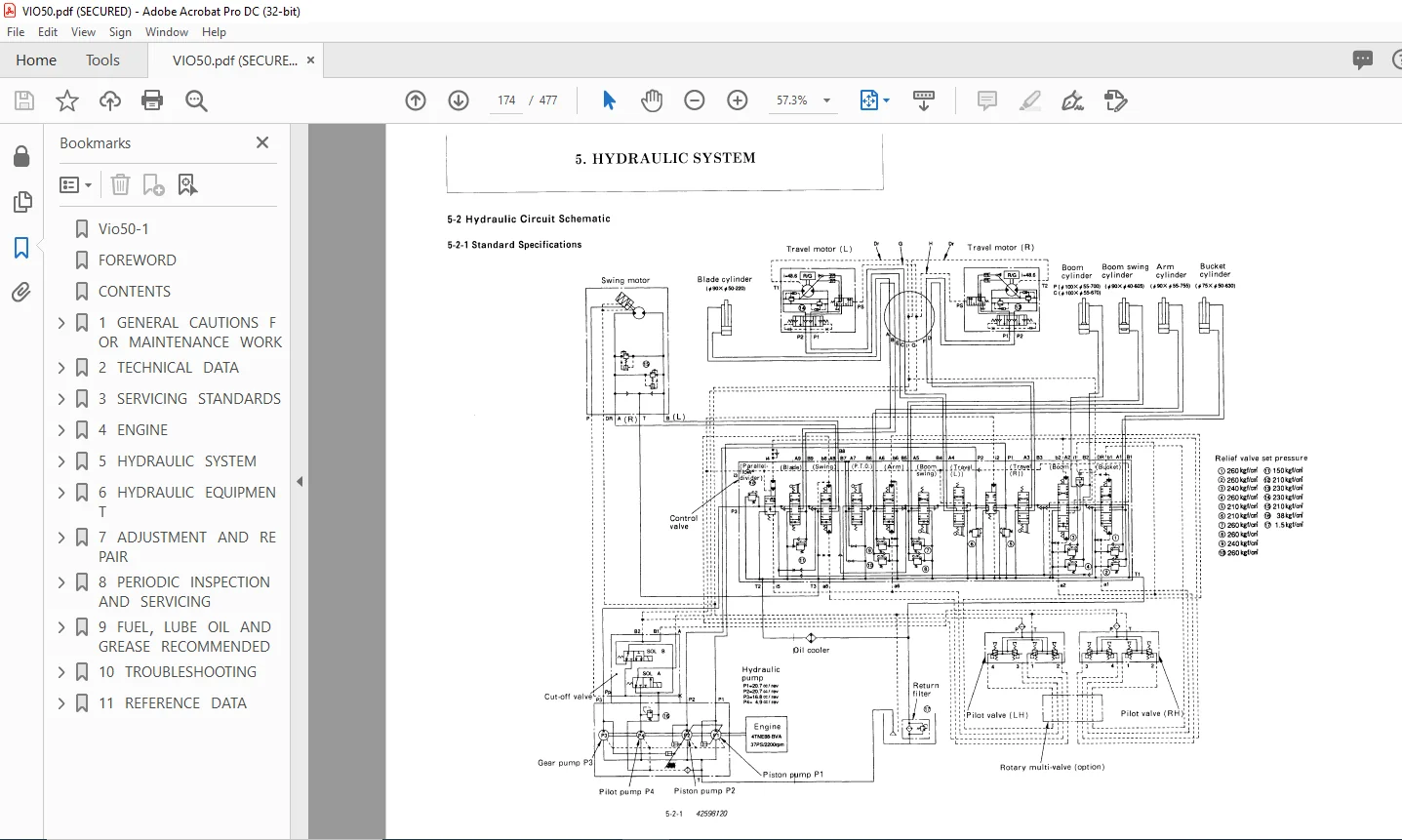 YANMAR ViO50-1 EXCAVATOR SERVICE MANUAL - PDF DOWNLOAD - Image 4