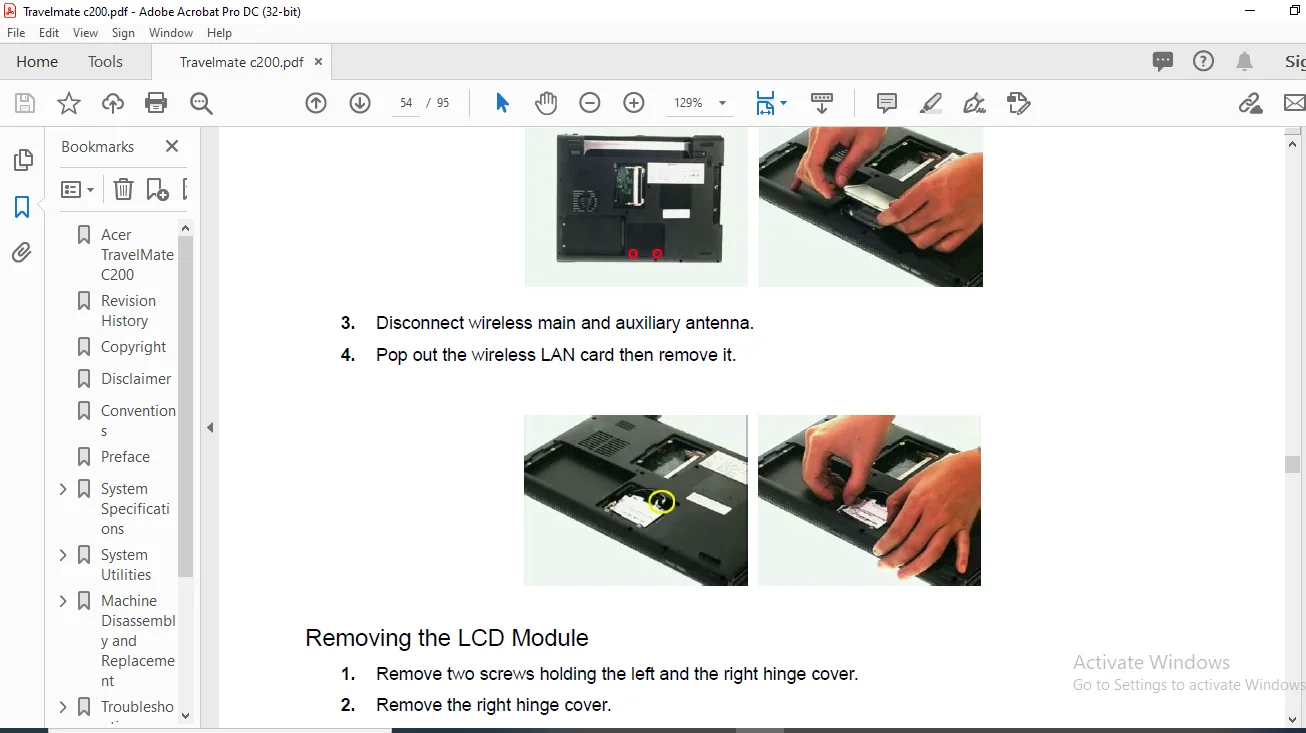Acer TravelMate C200 Series Laptop Service Guide Manual - PDF DOWNLOAD Acer TravelMate C200 Series Laptop Service Guide Manual - PDF DOWNLOAD