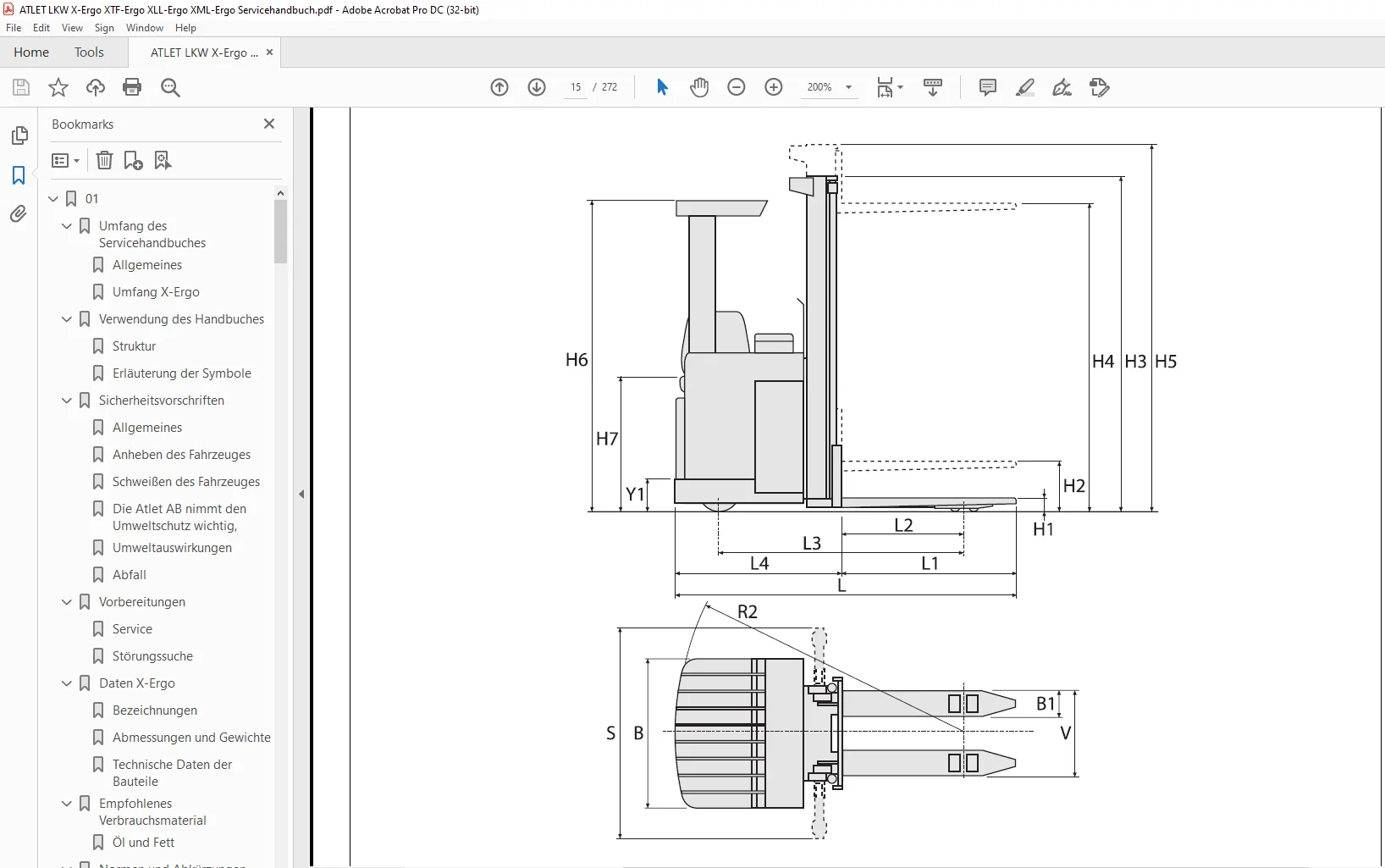 ATLET LKW X-Ergo XTF-Ergo XLL-Ergo XML-Ergo Servicehandbuch - PDF DOWNLOAD