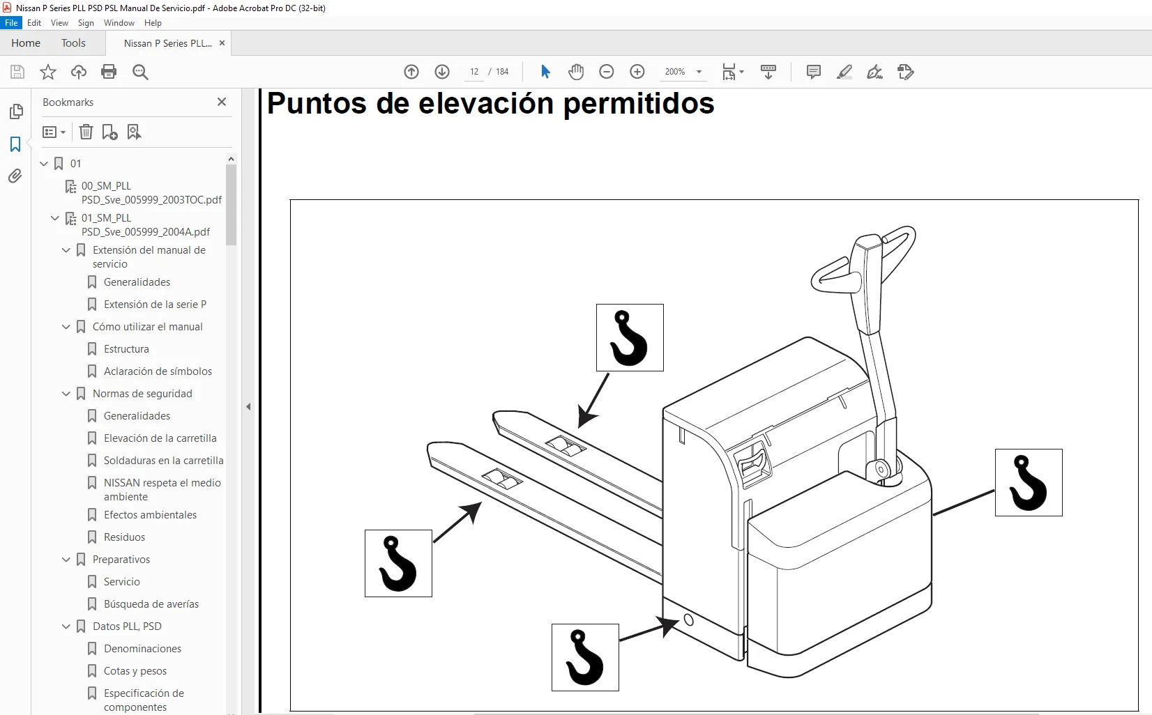 Nissan P Series PLL PSD PSL Manual De Servicio - PDF DOWNLOAD
