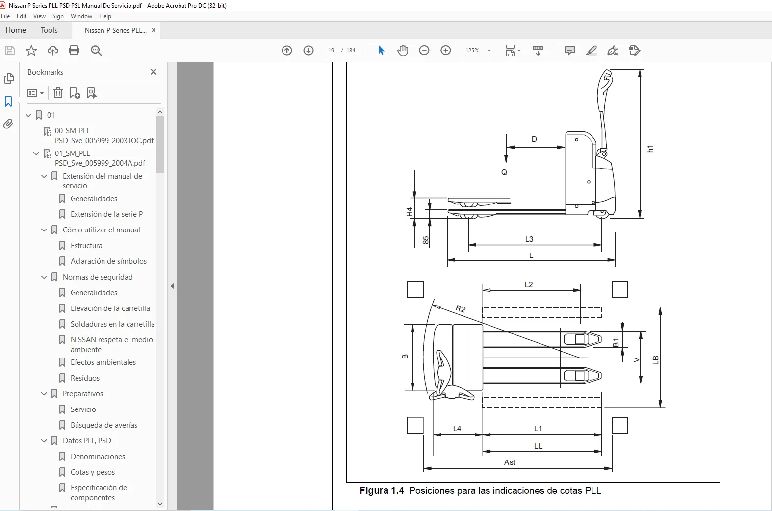 Nissan P Series PLL PSD PSL Manual De Servicio - PDF DOWNLOAD