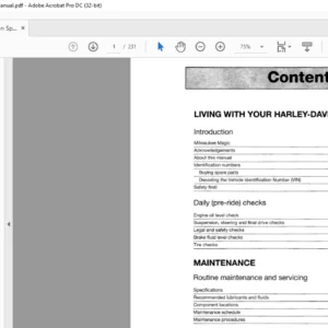 1970-2003 Harley Davidson Sportster Service Manual - PDF DOWNLOAD