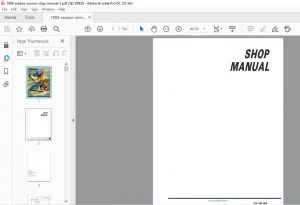 1989 Seadoo Shop Manual - PDF DOWNLOAD