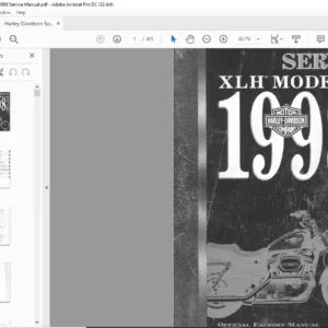 1998 Harley Davidson XLH Service Manual - PDF DOWNLOAD