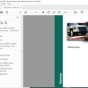 1999-2003 Land Rover Discovery Electrical Library Manual - PDF DOWNLOAD