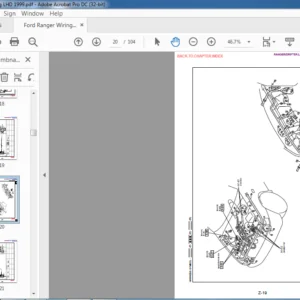 1999 Ford Ranger Drifter Wiring LHD Diagram Manual - PDF DOWNLOAD