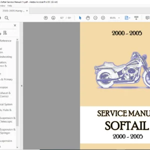 2000-2005 Harley Davidson Softail Service Manual - PDF DOWNLOAD