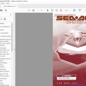 2002 Seadoo LRV Operator's Guide Manual - PDF DOWNLOAD