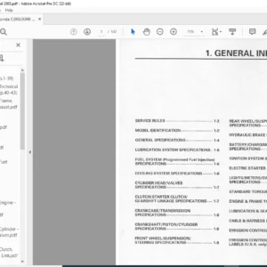2003 Honda CBR600RR Service Manual - PDF DOWNLOAD