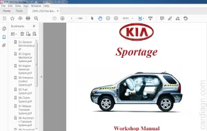 2005-2010 Kia Sportage 2.0L Workshop Manual - PDF DOWNLOAD
