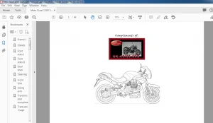 2006 Moto Guzzi 1200 Sport  Parts List  Manual - PDF DOWNLOAD