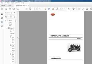 2008 Moto Guzzi 1200 Sport ABS Werkstatthandbuch - PDF DOWNLOAD