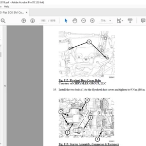 2013 Fiat 500 Complete Service Manual - PDF DOWNLOAD