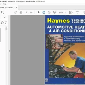 Automotive Heating & Air Conditioning System Manual - PDF DOWNLOAD