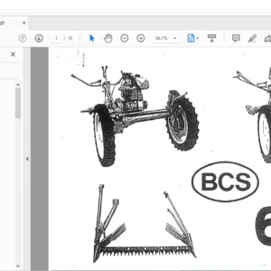 BCS 622 Spare Parts Manual - PDF DOWNLOAD