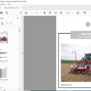 Becker Aeromat 6 Eco- Farm-Profi Line Parts Manual - PDF DOWNLOAD (GERMAN)