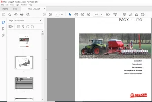 Becker Maxi-Line Spare Parts Manual - PDF DOWNLOAD