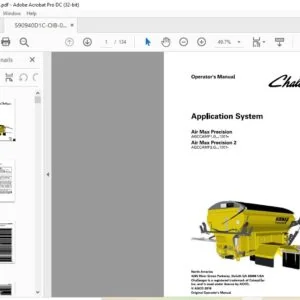 Challenger EU Applicators Air Max Precision Flotation System Operator’s Manual - PDF DOWNLOAD