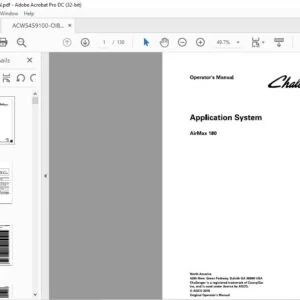 Challenger EU Applicators AirMax 180 Application System Operator Manual_ACW5459100
