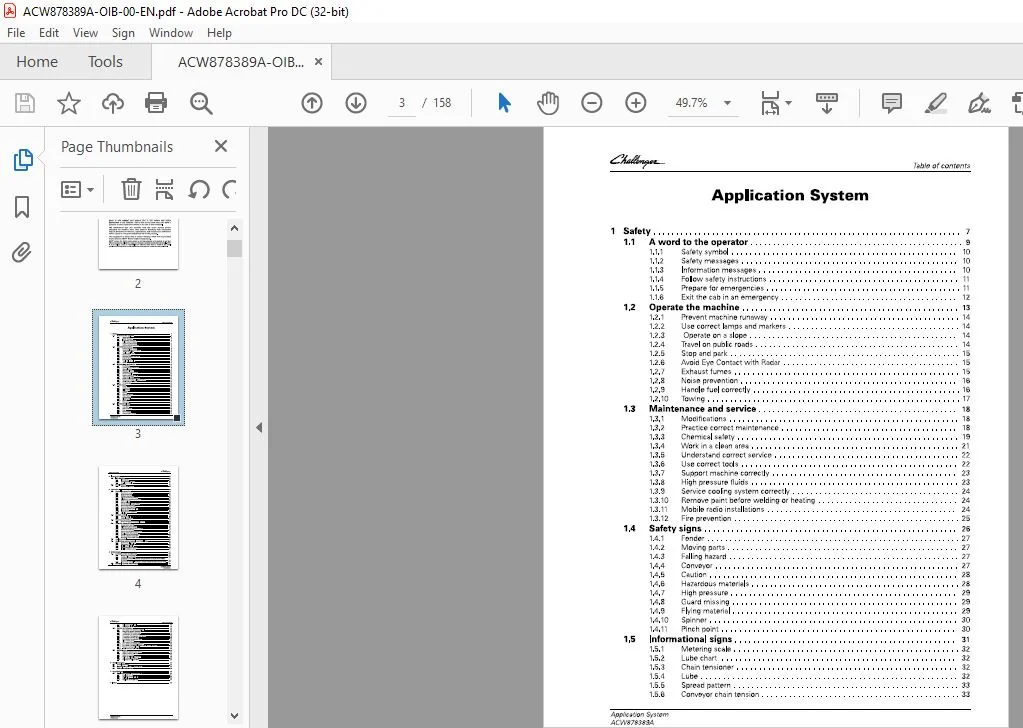 Challenger EU Applicators New Leader NL4500G4 Edge Flotation System Operator’s Manual - PDF DOWNLOAD - Image 3