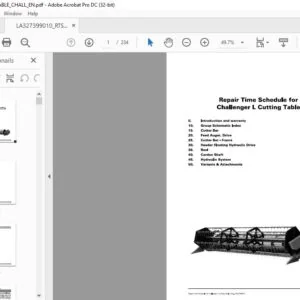 Challenger L Cutting Table Repair Time Schedule Manual - PDF DOWNLOAD