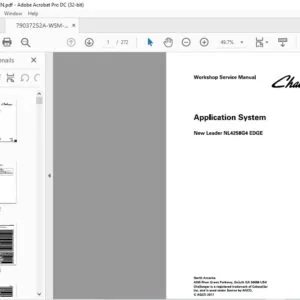 Challenger New Leader NL4258G4 EDGE Application System Workshop Service Manual