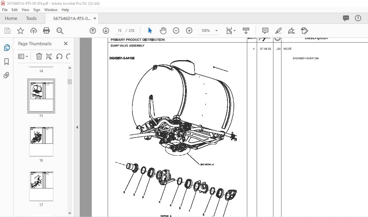 Challenger RG700 Rogator Liquid System Repair Time Schedule Manual - PDF DOWNLOAD - Image 3