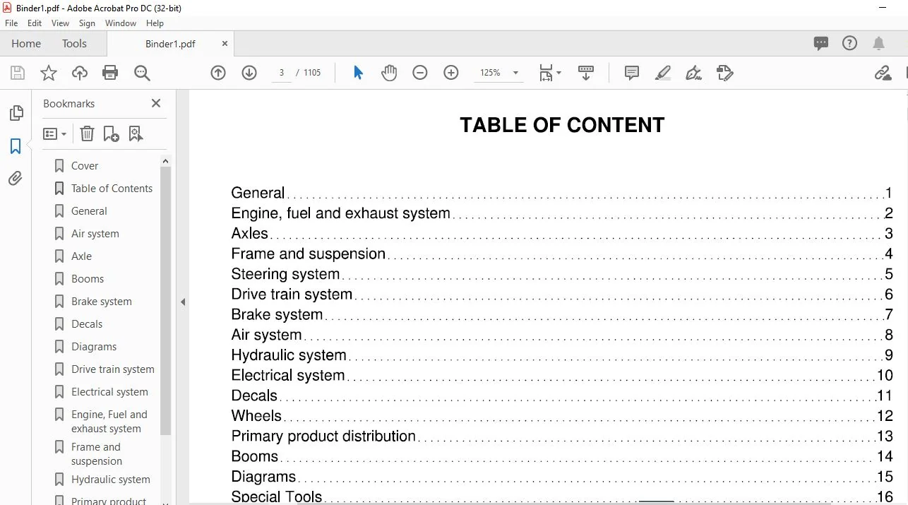 Challenger RoGator 600D RG635D RG645D RG655D Workshop Service Manual - Image 3