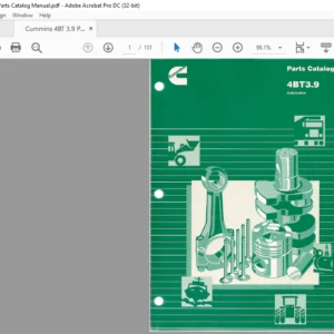 Cummins 4BT 3.9 Parts Catalog Manual - PDF DOWNLOAD