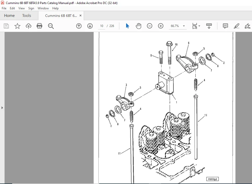 Cummins 6B 6BT 6BTA5.9 Parts Catalog Manual - PDF DOWNLOAD - Image 3