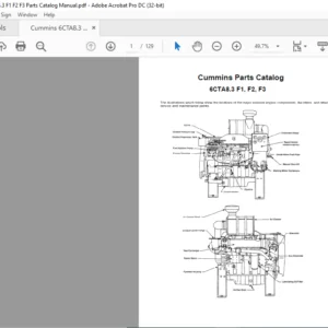 Cummins 6CTA8.3 F1 F2 F3 Parts Catalog Manual - PDF DOWNLOAD