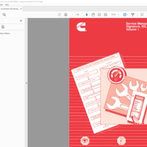 Cummins ISX & QSX 15 Service Manual Volume 1 & 2 - PDF DOWNLOAD