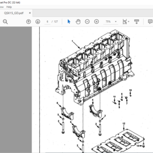 Cummins QSX15 GD Parts Catalogue Manual - PDF DOWNLOAD - HeyDownloads ...