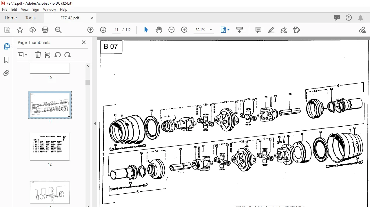 DEUTZ FAHR FE FE 7.42 Spare Parts Manual - PDF DOWNLOAD - Image 3