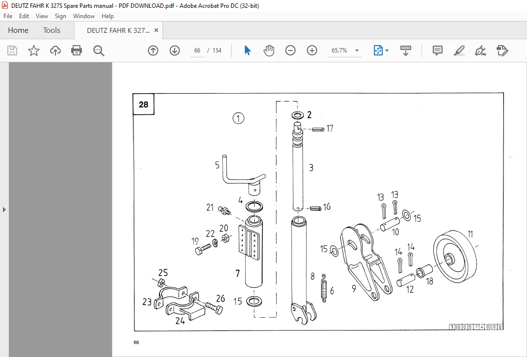 DEUTZ FAHR K 327S Spare Parts manual - PDF DOWNLOAD - Image 3
