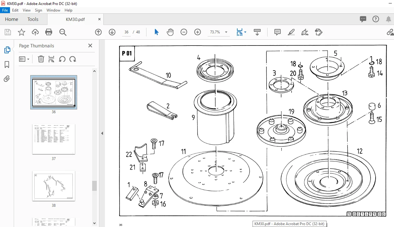 DEUTZ FAHR KM 30F Spare Parts Manual - PDF DOWNLOAD - Image 3
