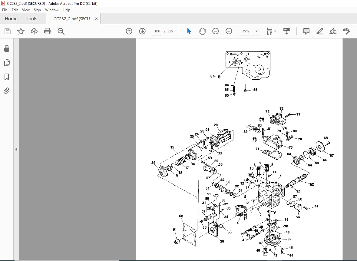 DYNAPAC CC232 Spare Parts Catalogue SCC232-2EN4 - PDF DOWNLOAD - Image 3