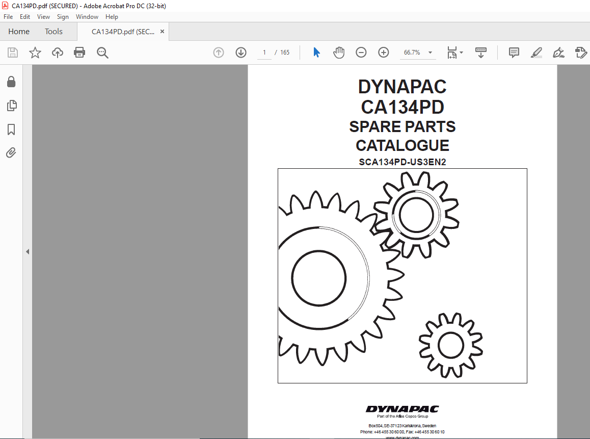 Parts catalog pdf