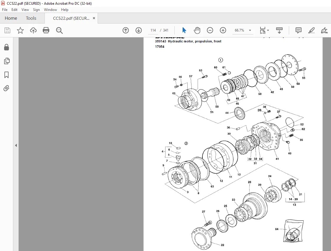Dynapac CC522 Spare Parts Catalogue SCC522-1EN3 - PDF DOWNLOAD - Image 3