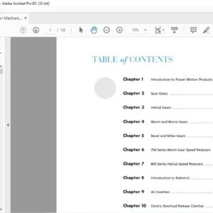 GEARS for Mechanical Engineering Manual - PDF DOWNLOAD