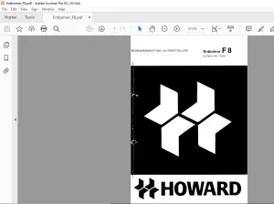 Howard Erdbohrer_F8 Parts Manual - PDF DOWNLOAD