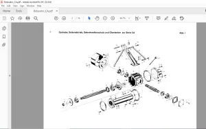 Howard Rotavator CA Ersatzteilliste - PDF DOWNLOAD (GERMAN)