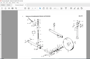 Howard Rotavator hed Ersatzteilliste Manual - PDF DOWNLOAD (GERMAN)