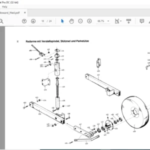 Howard Rotavator hed Ersatzteilliste Manual - PDF DOWNLOAD (GERMAN)