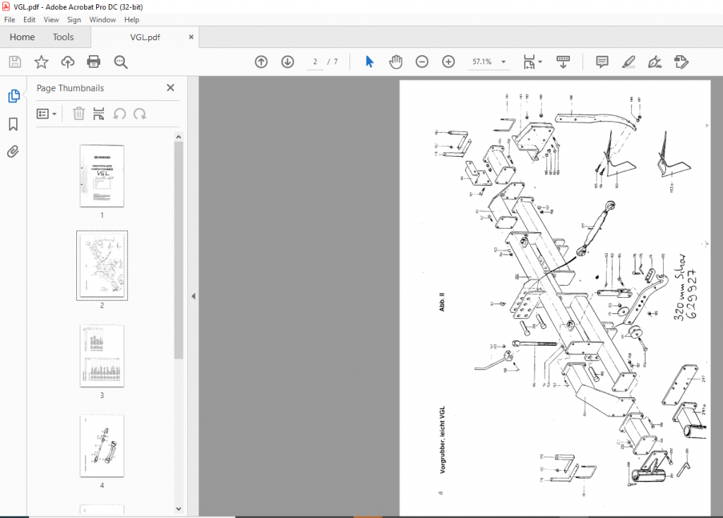 Howard VGL Kompaktgrubber Ersatzteilliste Manual - PDF DOWNLOAD ...