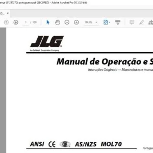JLG 340AJ PVC 2007 Manual de Operação e Segurança (31217270) - PDF DOWNLOAD portuguese
