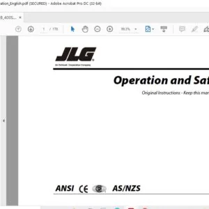 JLG 400S HC3 450SJ HC3 Operation & Safety Manual (31215868) - PDF DOWNLOAD  En