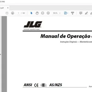 JLG 400S HC3 460SJ HC3 Operation & Safety Manual (31217090) - PDF DOWNLOAD  (Portuguese)