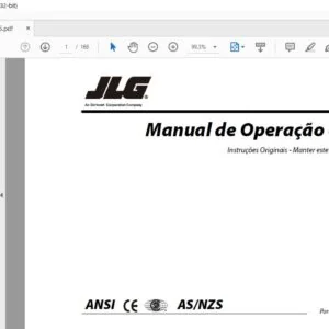 JLG 400S HC3 460SJ HC3  Operation & Safety Manual (31216755) - PDF DOWNLOAD portuguese(pt